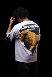 GT WHITE BULL T-SHIRT