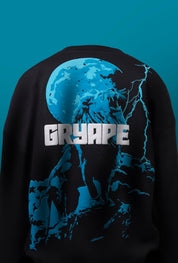 BLACK APEX SWEATSHIRT