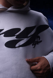 WHITE NIGHTWING HOODIE