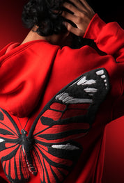 SCARLET WINGS HOODIE