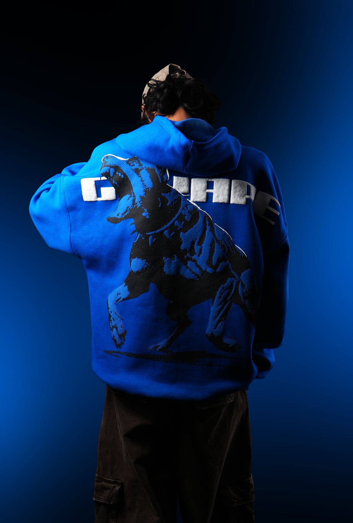 BIG BLUE HOUND HOODIE
