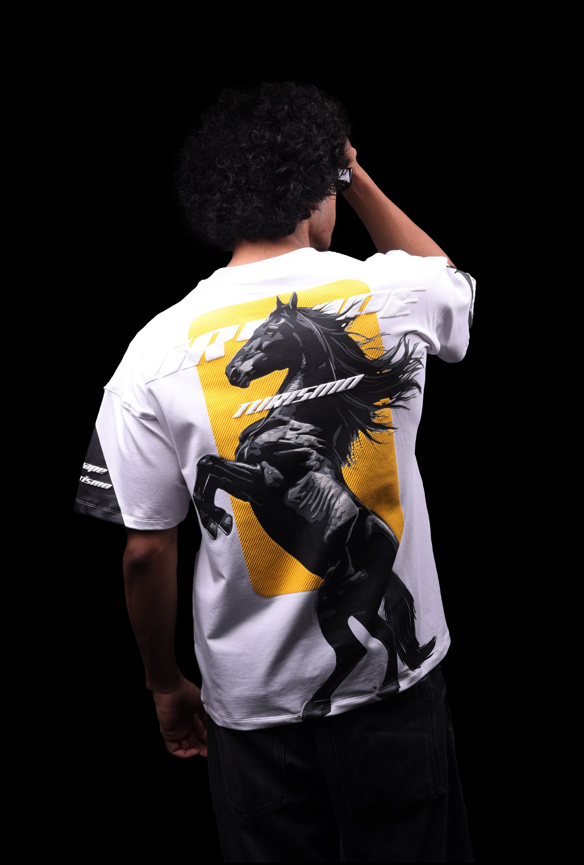 GT WHITE STALLION T-SHIRT