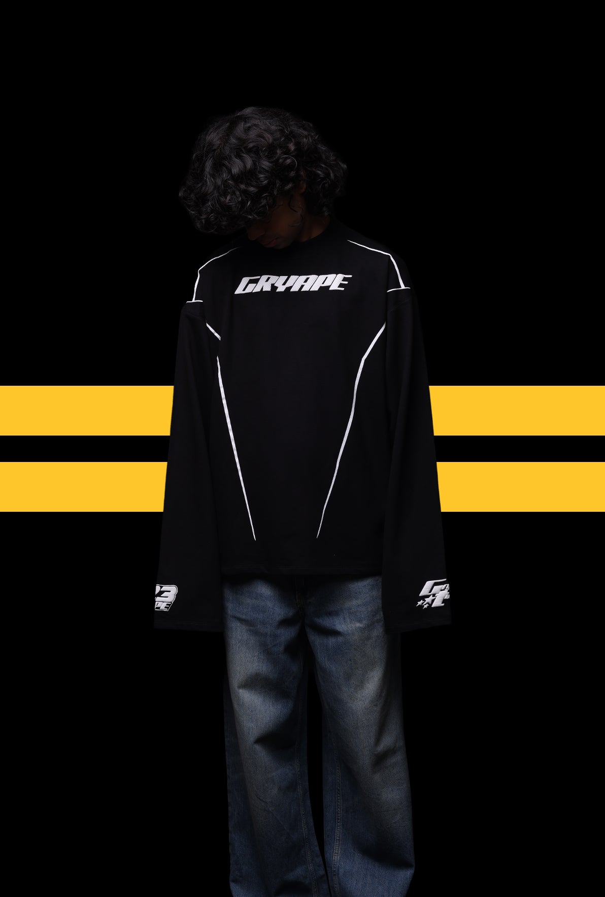 GT BLACK STALLION FULL SLEEVE T-SHIRT