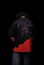 BLACK FLAMEBORN T-SHIRT