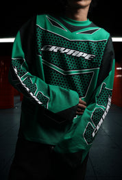 GRYAPE MOTOCROSS JERSEY GREEN T-SHIRT