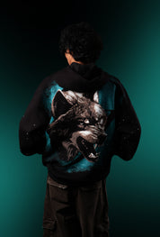 BLACK HOWL HOODIE