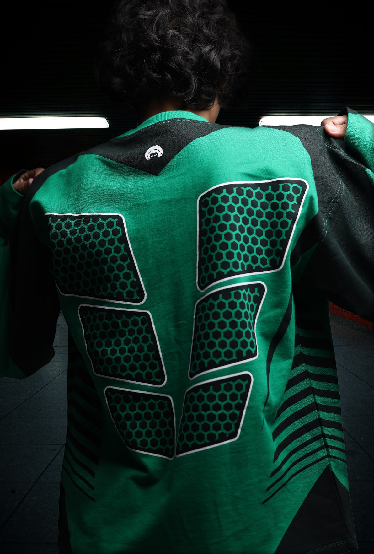 GRYAPE MOTOCROSS JERSEY GREEN T-SHIRT