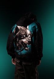 BLACK HOWL HOODIE