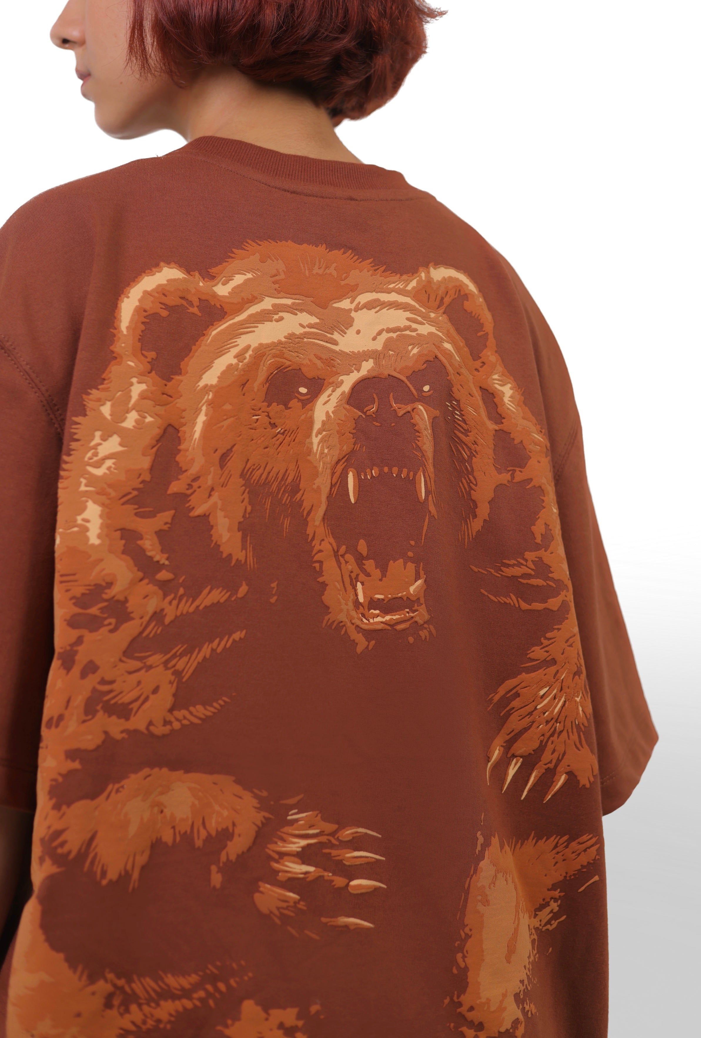 GRIZZLY BROWN T-SHIRT