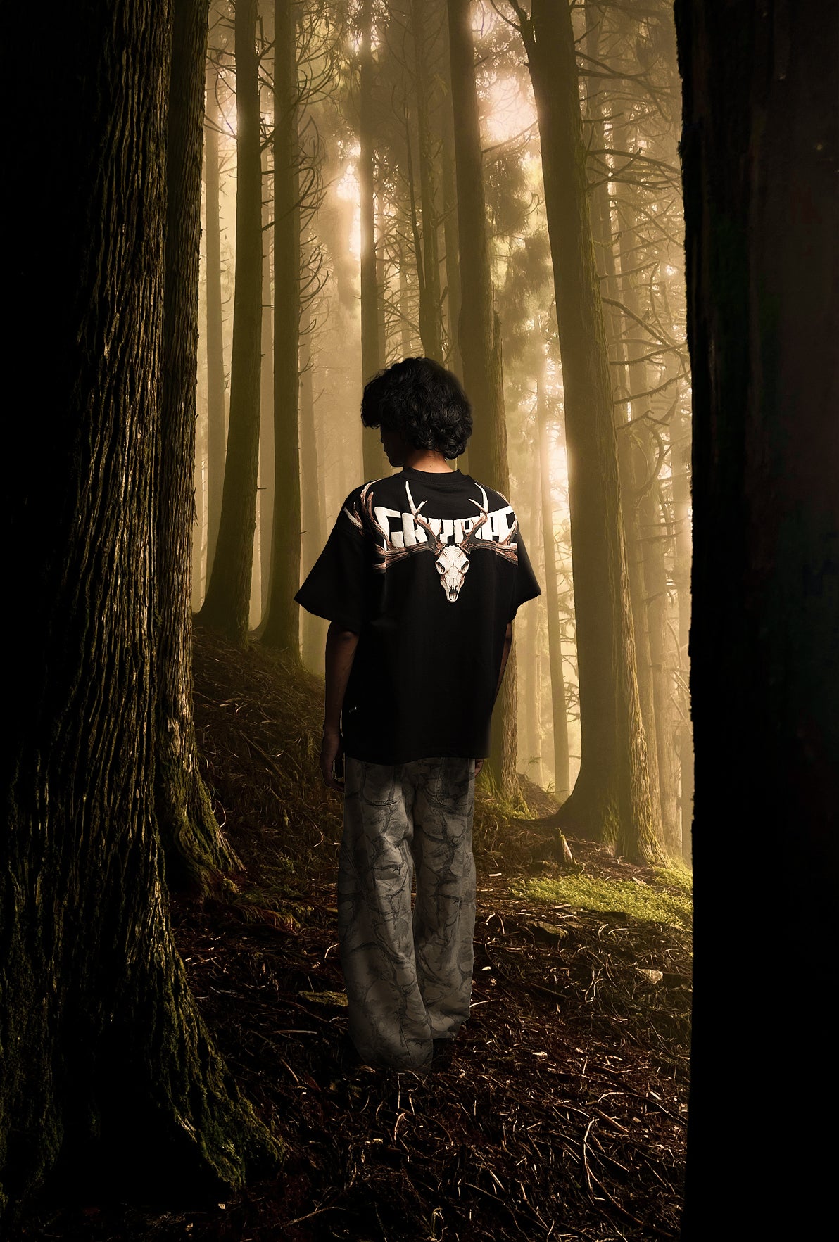 BLACK MAJESTIC MOCHA T-SHIRT