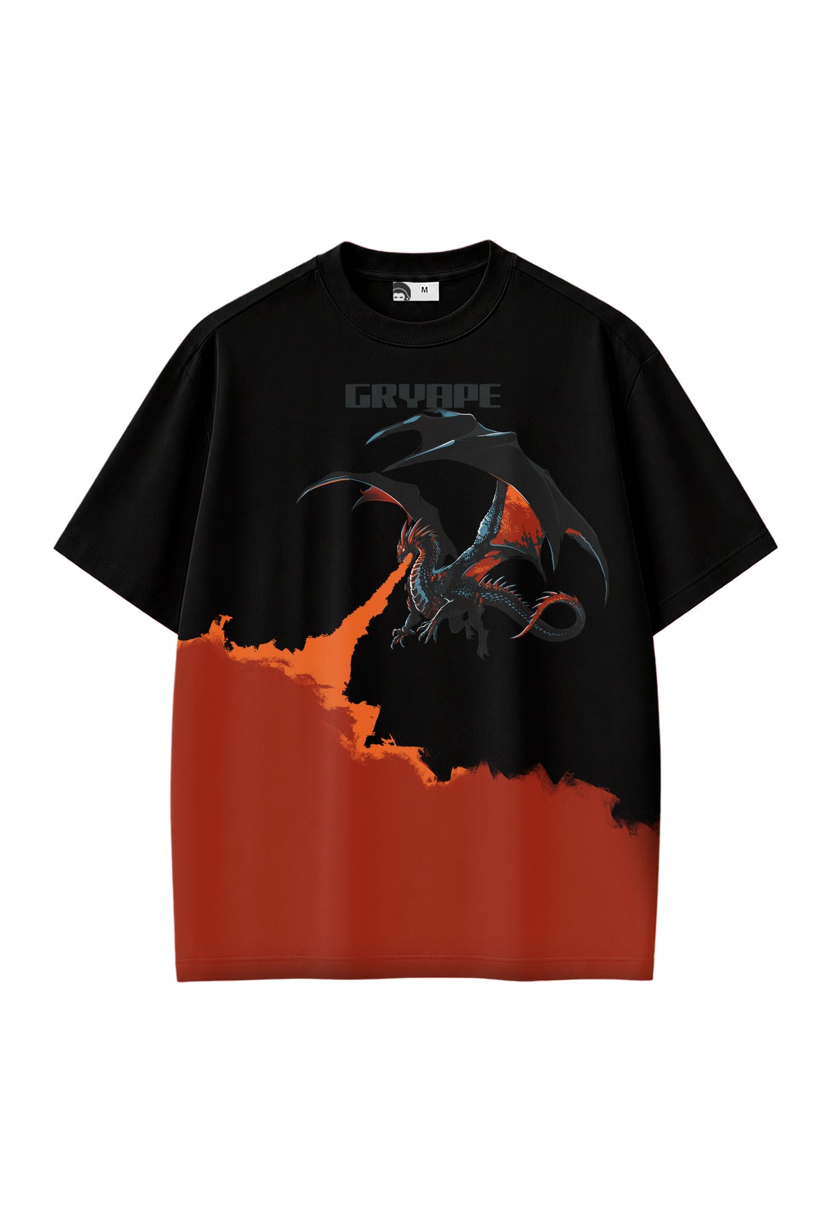 BLACK FLAMEBORN T-SHIRT
