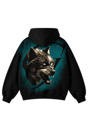 BLACK HOWL HOODIE