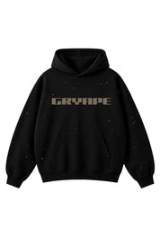 BLACK HOWL HOODIE