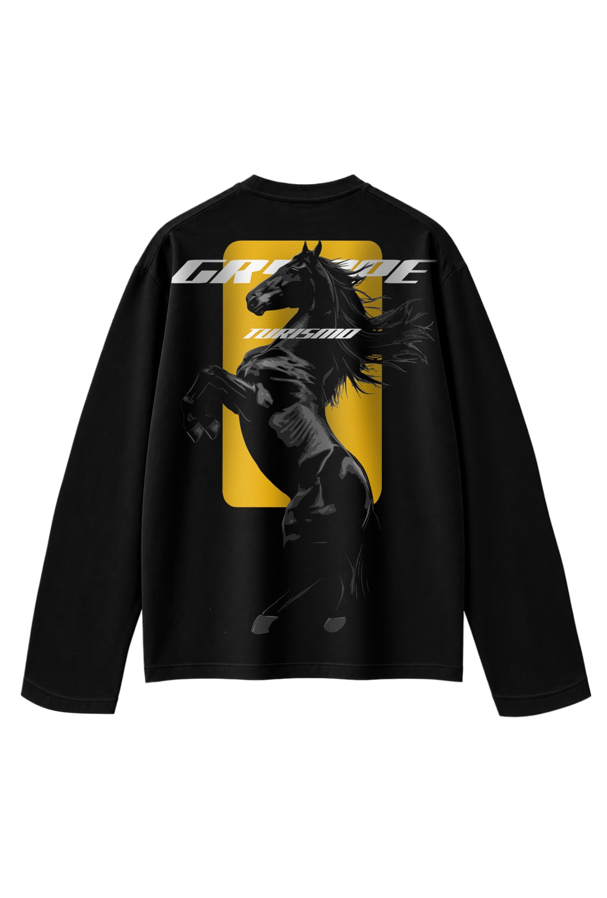 GT BLACK STALLION FULL SLEEVE T-SHIRT