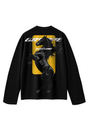 GT BLACK STALLION FULL SLEEVE T-SHIRT