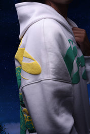 WHITE SHADOW VIPER HOODIE