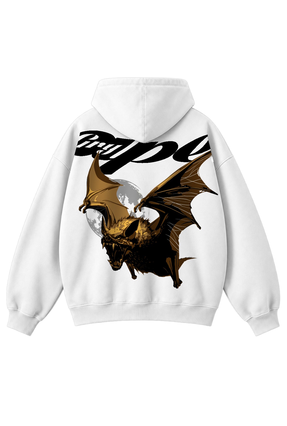 WHITE NIGHTWING HOODIE