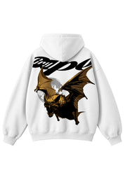 WHITE NIGHTWING HOODIE