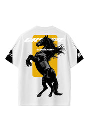 GT WHITE STALLION T-SHIRT